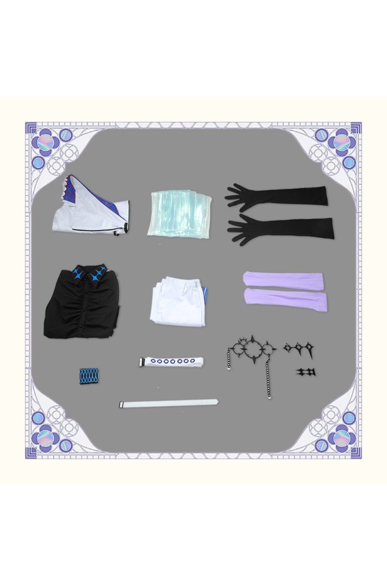 2XXT Cosplay Vtuber Hoshirube Sho Cosplay Costume